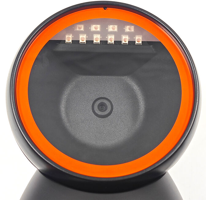 Lector C&oacute;digo Barras Ewent EW3450 Desktop Hands-Free USB, 1D/2D/QR 360&ordm; Negro image number 3