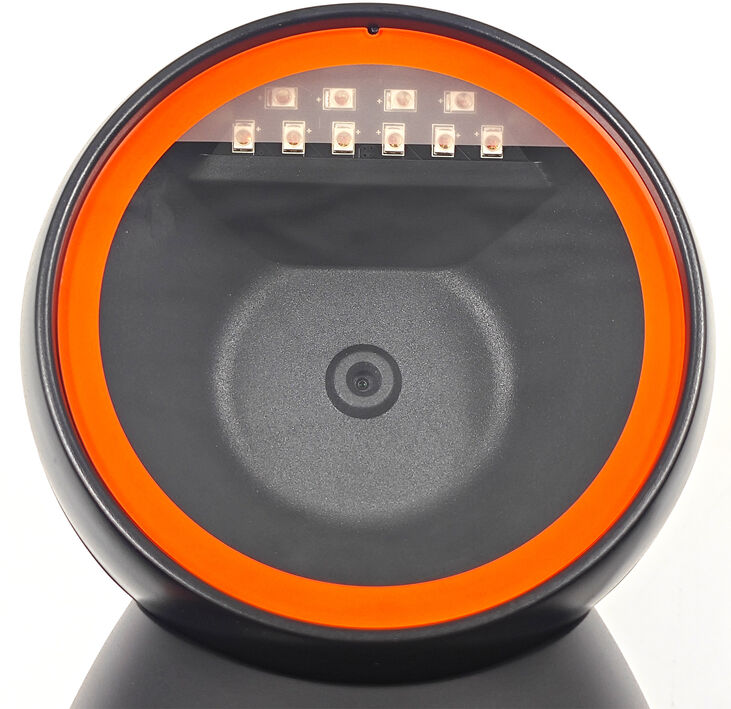 Lector Código Barras Ewent EW3450 Desktop Hands-Free USB, 1D/2D/QR 360º Negro image number 3