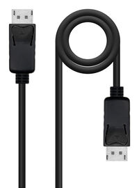 Cable DisplayPort 1.4 Nanocable CCS, DP/M-DP/M, Negro, 1.5 M