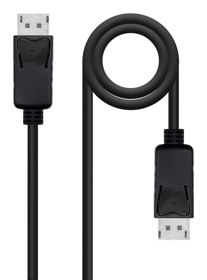 Cable DisplayPort 1.4 Nanocable CCS, DP/M-DP/M, Negro, 1.5 M image number 0