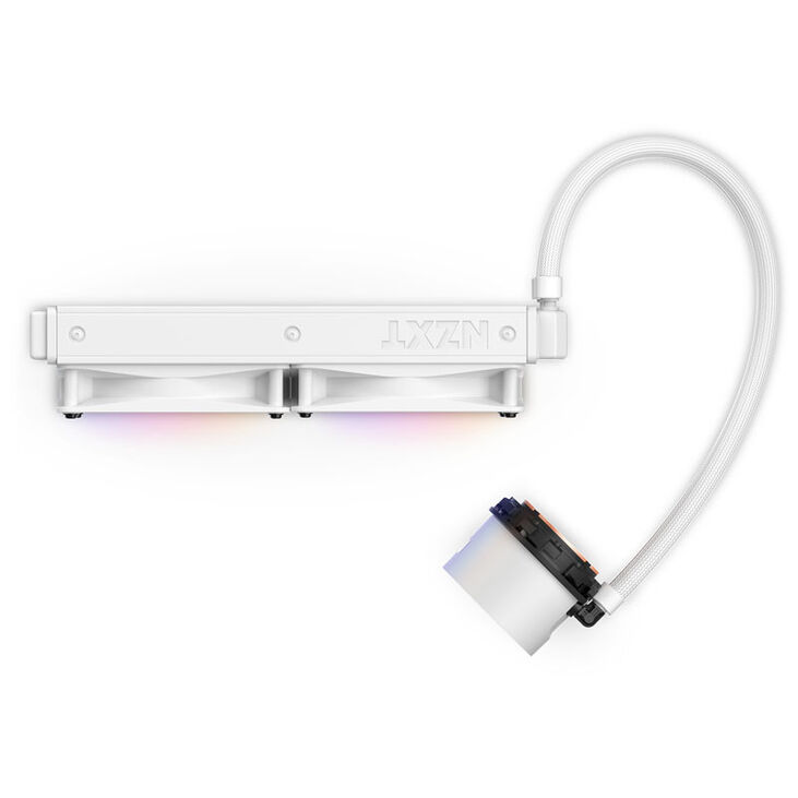 Kit de Refrigeración Líquida CPU NZXT Kraken 240 RGB Blanco image number 1