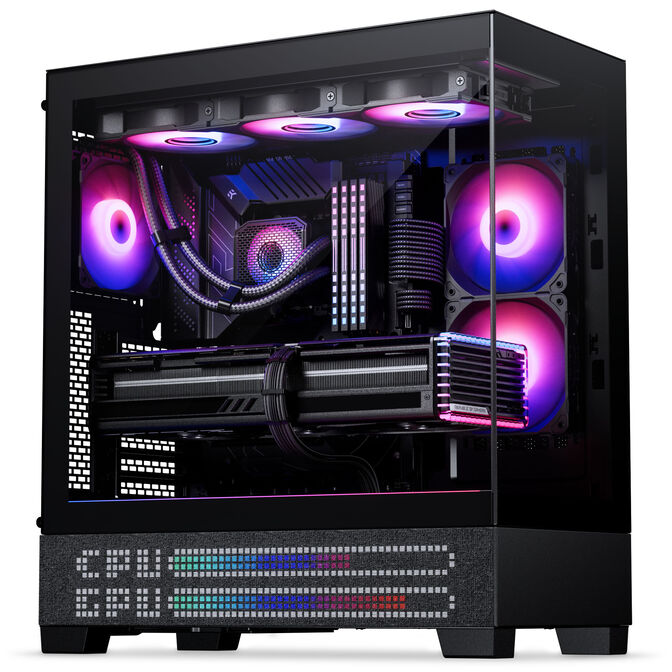 Caja ATX Phanteks XT View Matrix D-RGB Vidro Temperado Negro image number 9