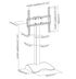 Soporte de Mesa Tabletop Equip para TV 32" a 65" Motorizado c/Comando Máx. 50kg image number null