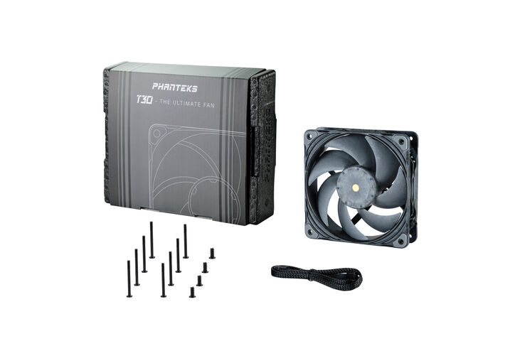 Ventilador Phanteks T30 PWM Negro - 120mm image number 5