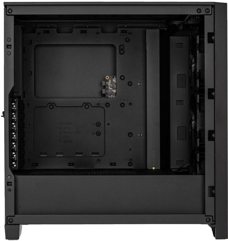 Torre E-ATX Corsair iCUE 4000X RGB Negro Cristal Templado image number 5