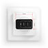 Cargador de pared AXAGON ACU-DS16  2x 5V-2.2A + 1A 16W, Negro image number null