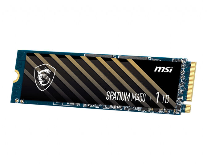 SSD MSI SPATIUM M450 1TB Gen4 M.2 NVMe (3600/3000MB/s) image number 4