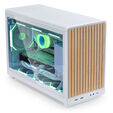 Caja Micro-ATX Lian Li x Dan Cases A3 Blanca Madera Vidrio Templado image number null