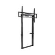 Soporte Suelo Fixo Tooq MOON 37" a 75" M&aacute;x. 40Kg Negro image number null