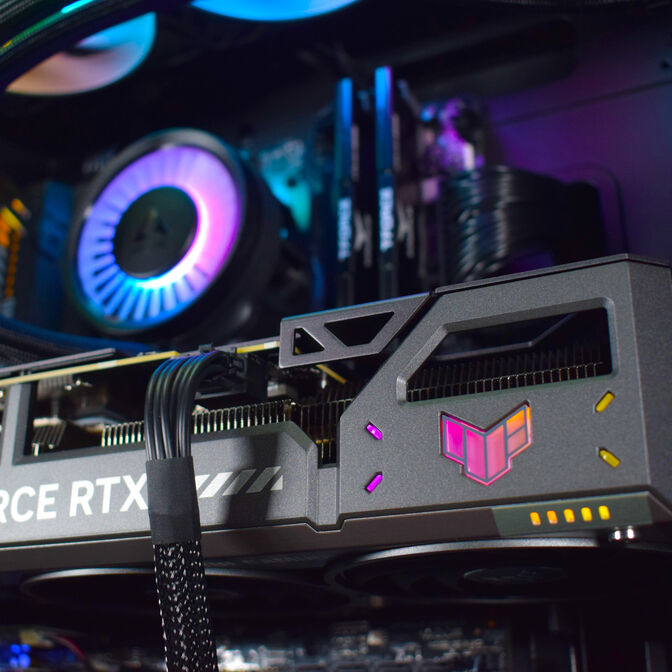 Ordenador King Mod Gamer-PC Powered by ASUS Ryzen 7 7800X3D 32GB DDR5 2TB RTX 5070 WiFi W11 image number 5