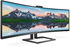 Monitor Curvo Philips 49" 499P9H VA Dual QHD 70Hz 5ms USB-C (65W) WebCam image number null