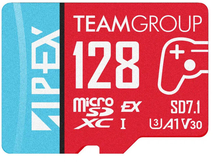 Tarjeta de Memoria Team Group MicroSD Express Nintendo Switch 2 / ROG Ally 128GB image number 0