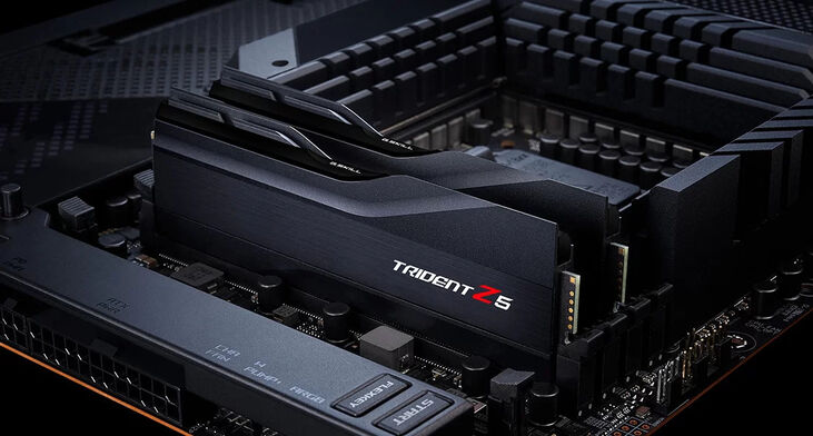 G.Skill Kit 32GB (2 x 16GB) DDR5 6000MHz Trident Z5 CL40 Black - F5-6000J4040F16GX2-TZ5K image number 4