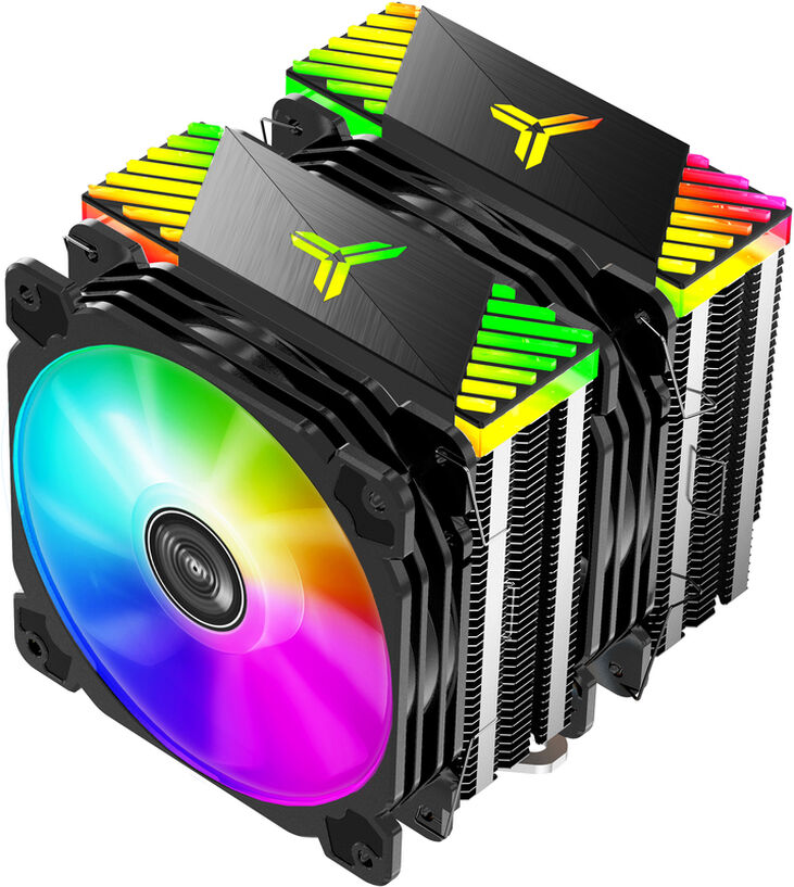 Ventilador CPU Jonsbo CR-2000GT ARGB Negro - 2x 120mm image number 1