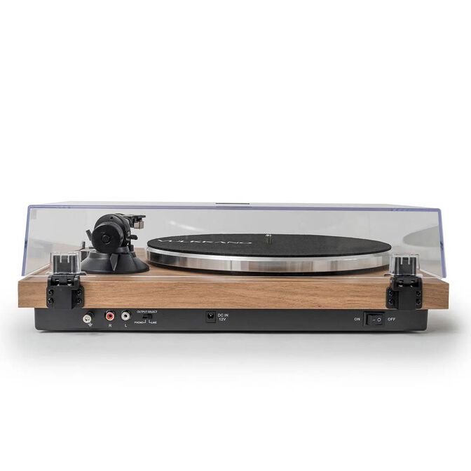 Tocadiscos Vulkkano TD10 Bluetooth USB Marrone image number 5