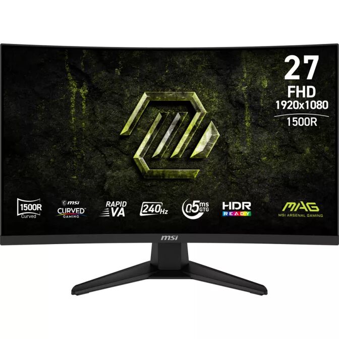 Monitor MSI 27" MAG 275CF X24 VA FHD 240Hz 0.5ms image number 0