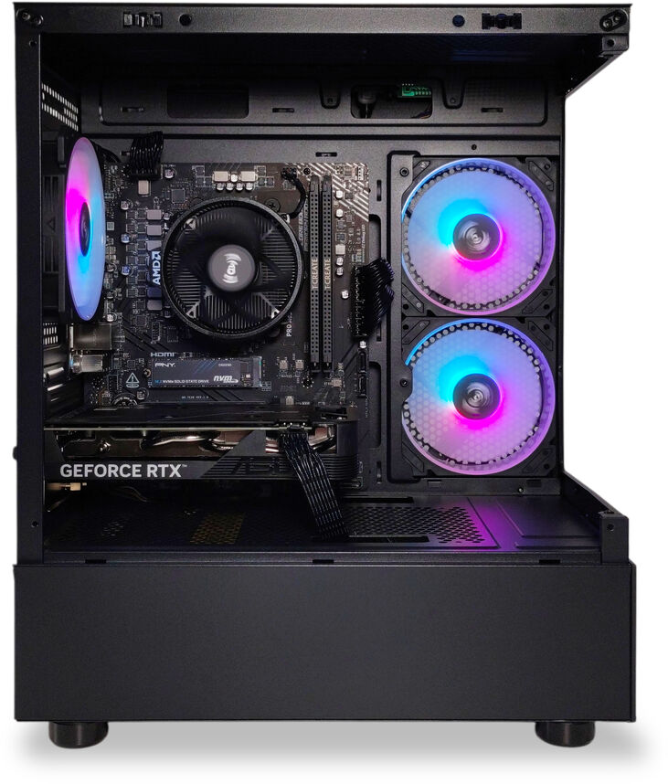 Ordenador King Mod Limited-PC Ryzen 5 7500F 32GB DDR5 1TB RTX 4060 WiFi W11 image number 2