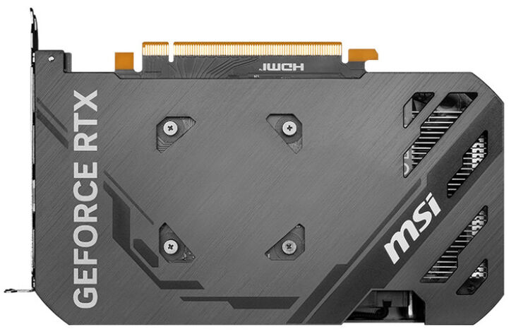 Tarjeta Gráfica MSI GeForce® RTX 4060 VENTUS 2X BLACK 8GD6 DLSS3 image number 3