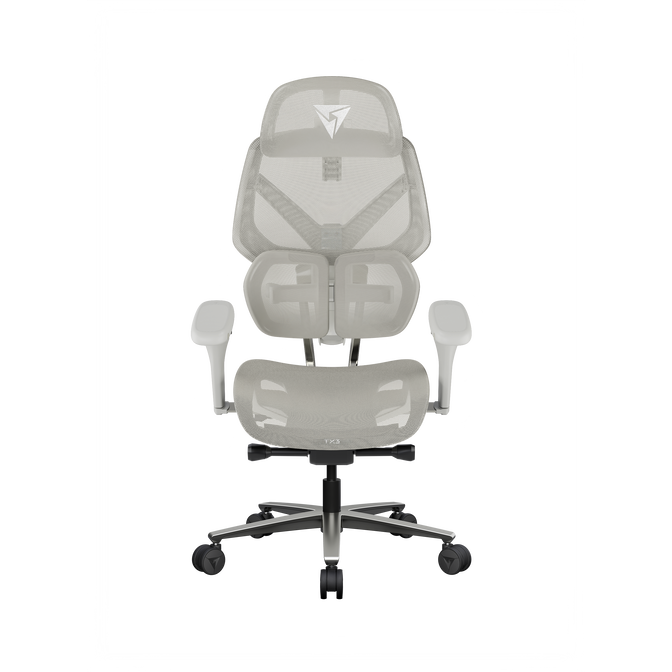 Silla Ergon&oacute;mica TX3 (ThunderX3) FLEX Pro con Soporte Lumbar de 360&deg; - Mesh Gris image number 0