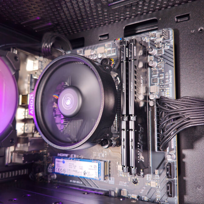 Ordenador AURA Gamer-PC Ryzen 5 7500F 32GB DDR5 1TB RX 9060 XT 16GB WiFi W11 image number 6