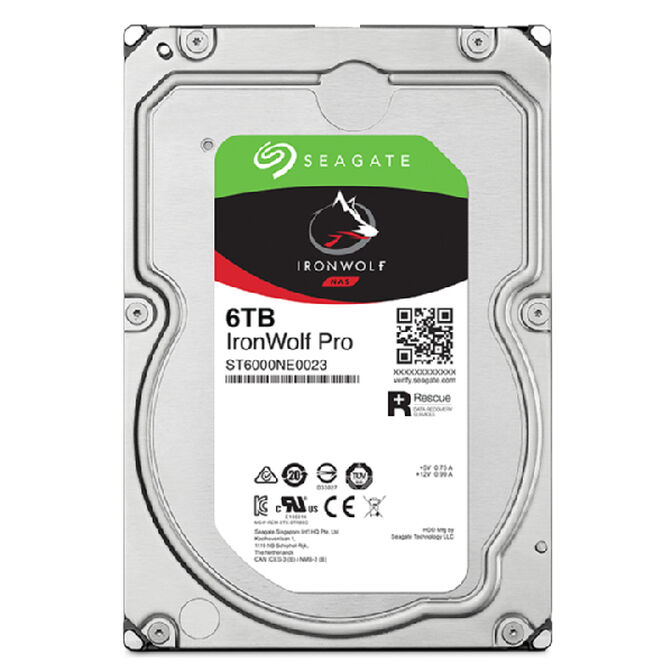 Disco Seagate IronWolf Pro 6TB 7200rpm 256MB SATA III image number 3