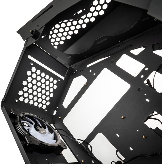 Caja E-ATX Showcase Kolink Big Chungus Shredded Edition ARGB Negro image number 9