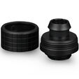 Thermal Grizzly DeltaMate Fitting - ST16 Negro (Pack 6) image number null