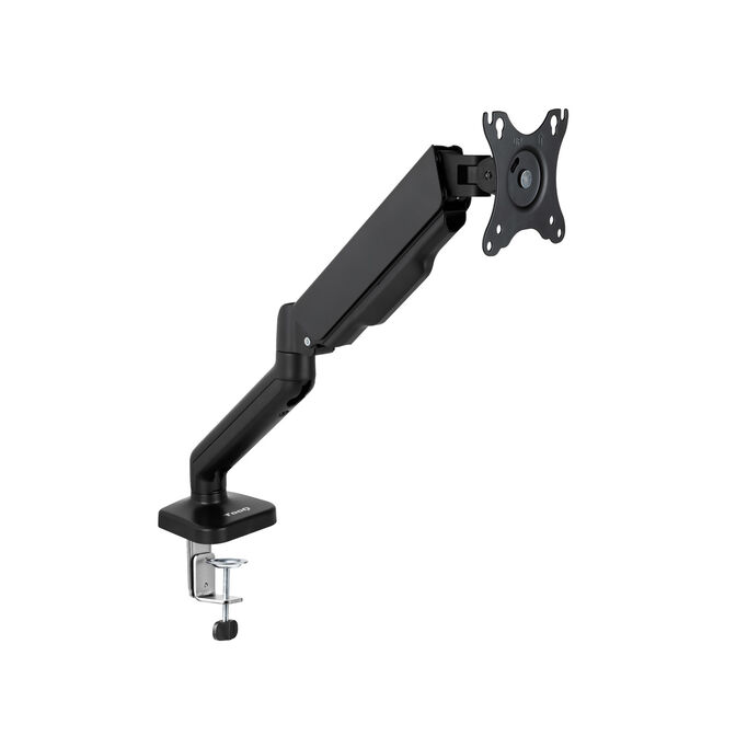 Soporte de Mesa con Muelle Tooq 17" a 32" Negro Max 9Kg para Brazo image number 0
