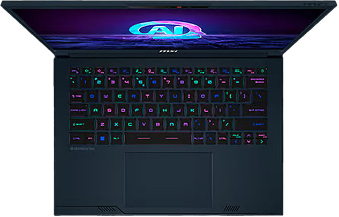 Port&aacute;til MSI Stealth 14 AI Studio A1VGG-076XPT 14" Ultra 9 185H 32GB DDR5 1TB RTX 4070 QHD+ 120Hz image number 2