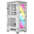 Torre Mini-ITX Corsair iCue 2000D RGB Blanco Cristal Templado image number null