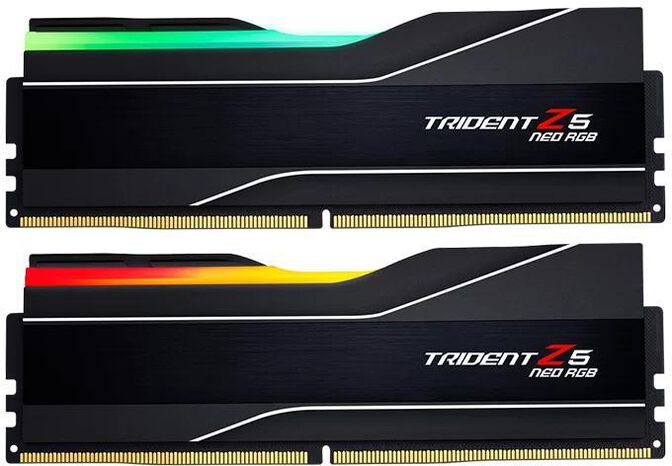 G.Skill Kit 32GB (2 x 16GB) DDR5 6400MHz Trident Z5 Neo RGB CL32 Black - F5-6400J3239G16GX2-TZ5NR image number 2
