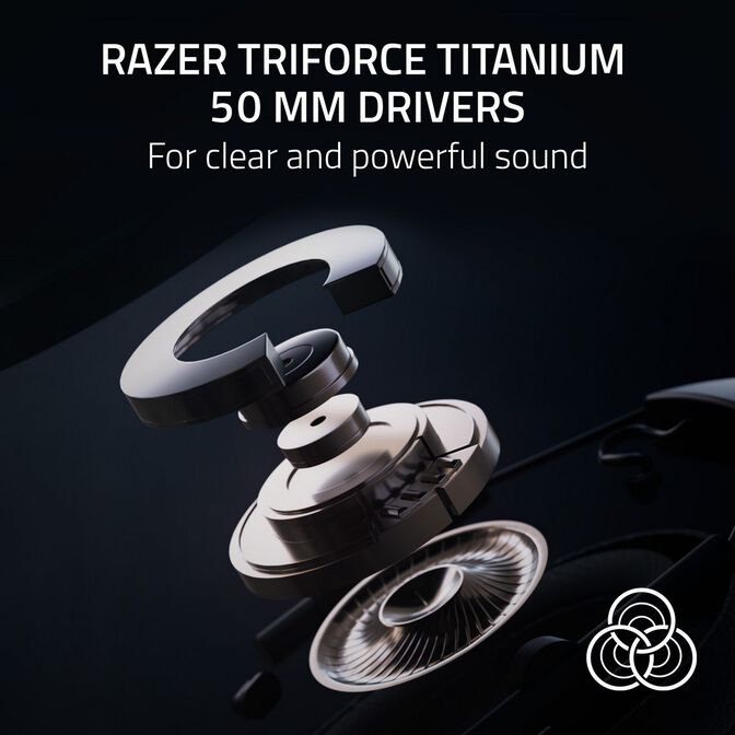 Auriculares Razer BlackShark V2 HyperSpeed Wireless/Bluetooth image number 2