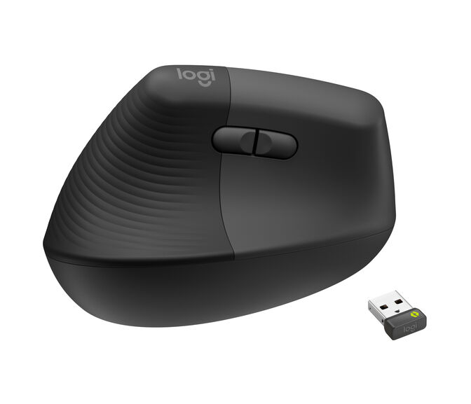 Rat&oacute;n Logitech Lift Vertical para Zurdos 4000DPI Wireless/Bluetooth Grafito image number 6