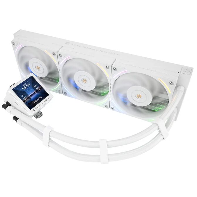 Kit Refrigeraci&oacute;n L&iacute;quida Thermalright Frozen Vision V2 ARGB Blanco - 360mm image number 1