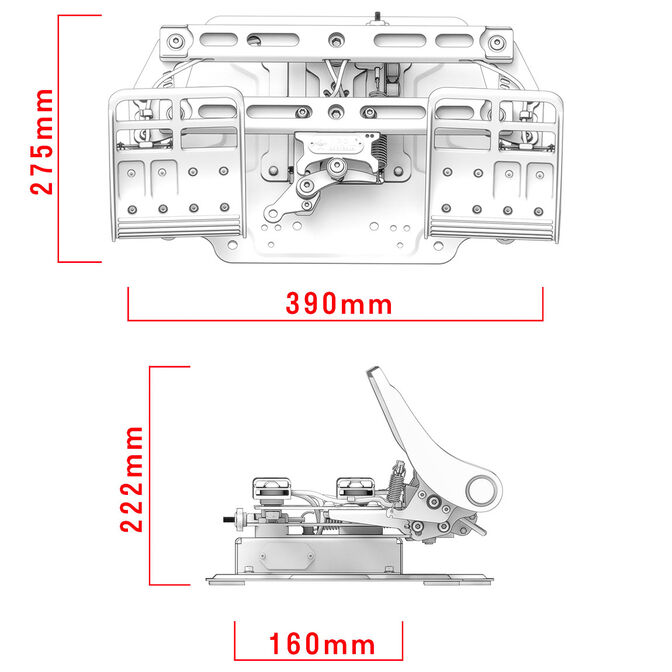 Pedales VIRPIL Controls R1 Falcon Rudder image number 3