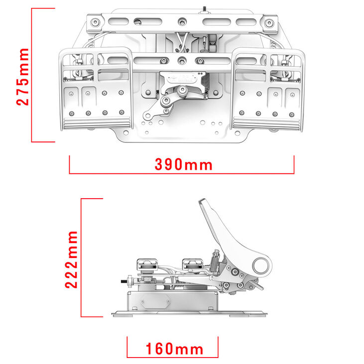 Pedales VIRPIL Controls R1 Falcon Rudder image number 3