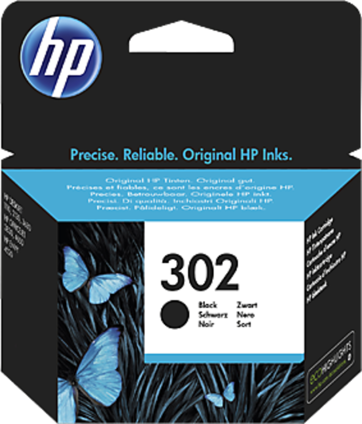 Cartucho de Tinta HP 302 Negro image number 0