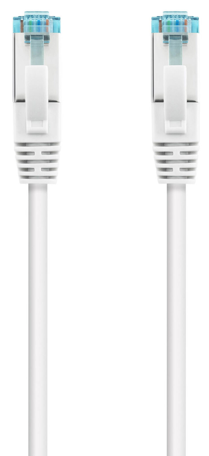 Cable de Red NanoCable RJ45 LSZH CAT.7 600MHZ SFTP AWG26 30 CM Blanco image number 1