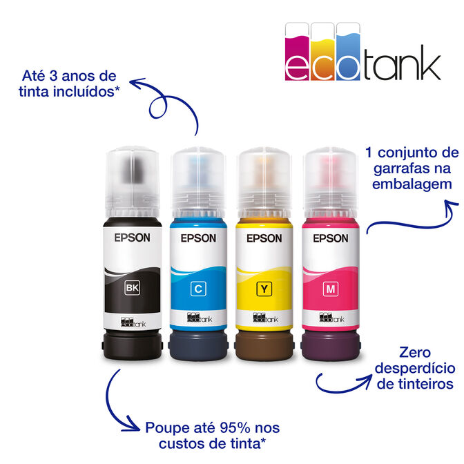 Impresora Multifunci&oacute;n de Inyecci&oacute;n de Tinta Epson EcoTank ET-2861 WiFi image number 10