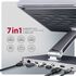 Soporte para portáteis 10" - 16" AXAGON HMC-STND c/ HUB 5Gbps, 3x USB-A, HDMI 4K/60Hz, GLAN, PD 100W, USB-C input image number null