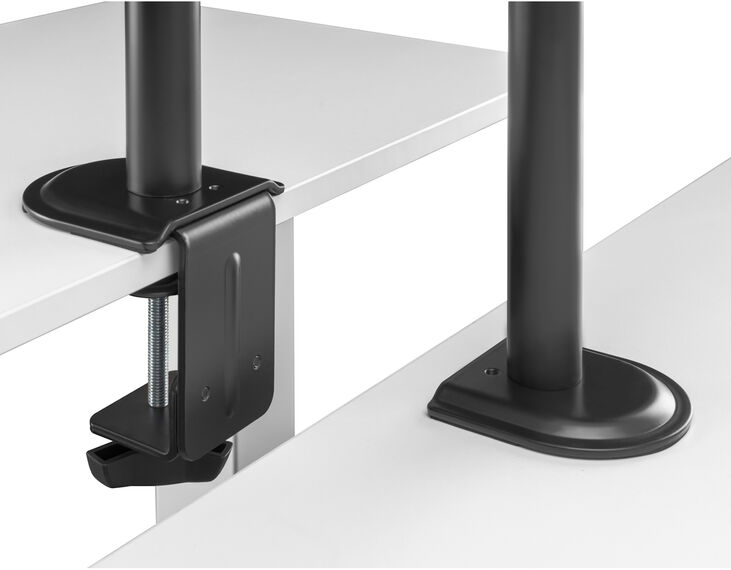 Soporte de Monitor + Portátil Ewent EW1519 Desk Mounting 13" - 32" Articulado Negro image number 6