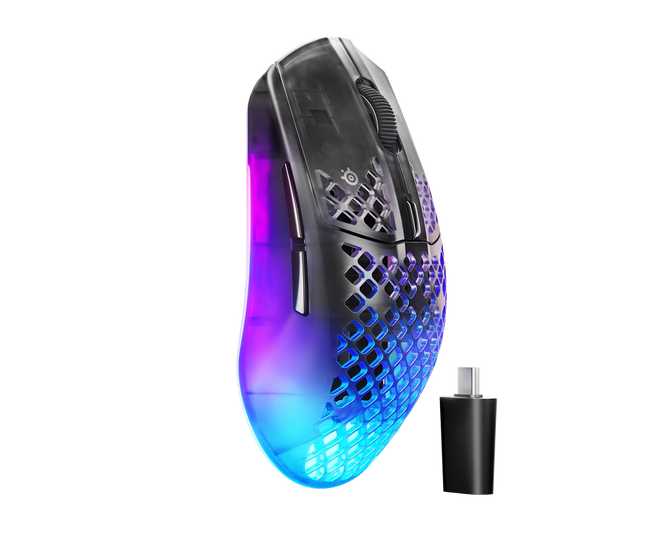 Rato Steelseries Aerox 3 Wireless/Bluetooth Gen2 Shadow image number 0