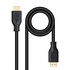 Cable Nanocable HDMI V2.0 4K@60Hz 18Gbps CCS 3M Negro image number null