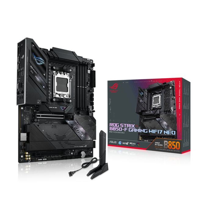 Placa Base Asus ROG Strix B850-F Gaming WiFi W Neo image number 0
