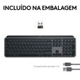 Teclado Logitech MX Keys S Bluetooth (PT) Graphite image number null