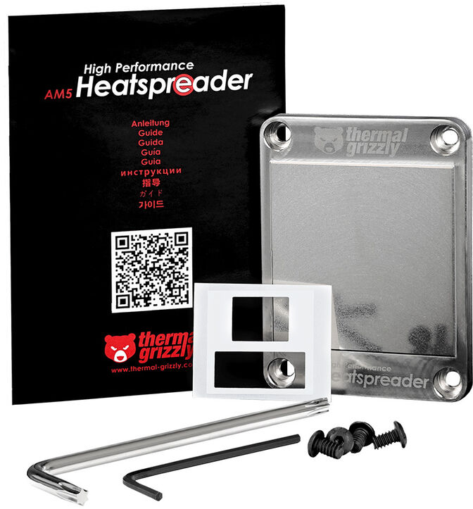 Heatspreader Thermal Grizzly de alto rendimiento para Intel image number 2