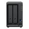 NAS Synology Disk Station D725+ - 2 Baías - CPU 2-Core AMD Ryzen R1600 - 4GB RAM