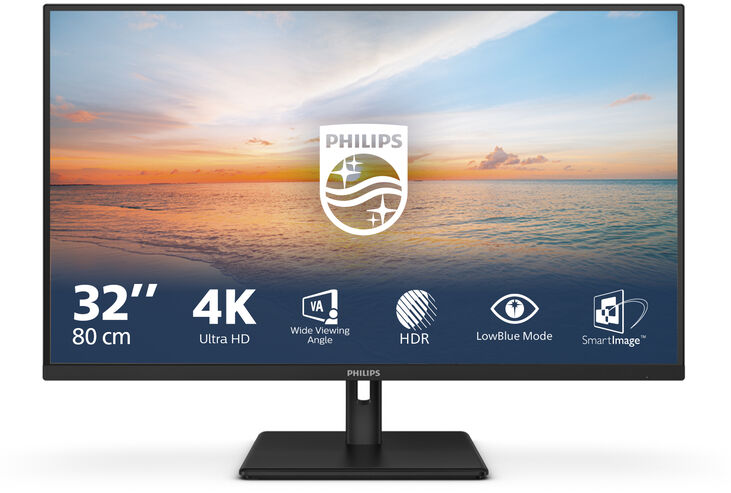 Monitor Philips Série 1000 31.5" 32E1N1800LA VA 4K 60Hz 4ms HDR10 altavoces integrados image number 7
