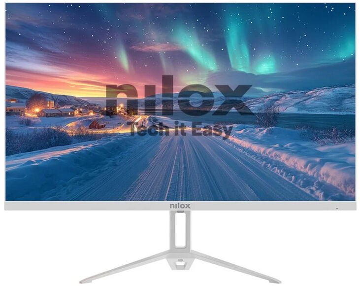 Nilox NXM24FHD100W pantalla para PC 60,5 cm (23.8") 1920 x 1080 Pixeles Full HD LED Blanco image number 0