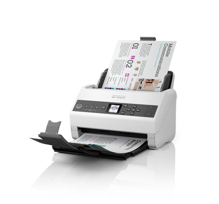 Escáner de Documentos Epson WorkForce DS-730N image number 0